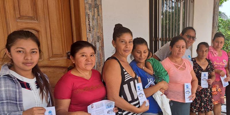 Comunitarias y comunitarios de San Andrés, Petén aprenden sobre cultivo de tilapias