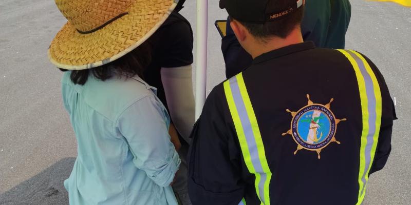 Marina de la Defensa Nacional realiza acciones de protección a las aves playeras.