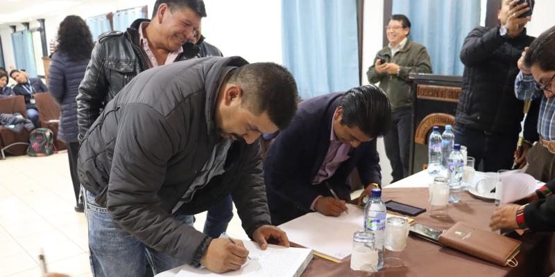 Consensos logrados en el conflicto limítrofe entre Tajumulco e Ixchiguán
