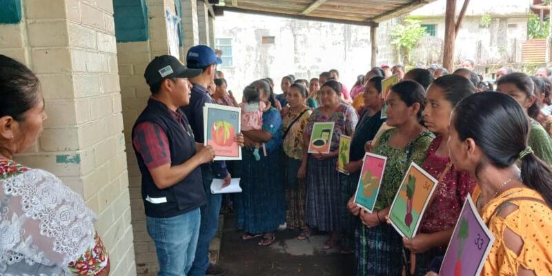 Cambio social y de comportamiento: SESAN capacita a beneficiarias de bonos sociales