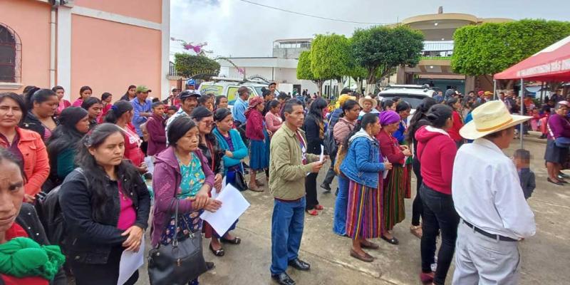 Entregarán alimentos a unas 95 mil familias de Quiché y Huehuetenango