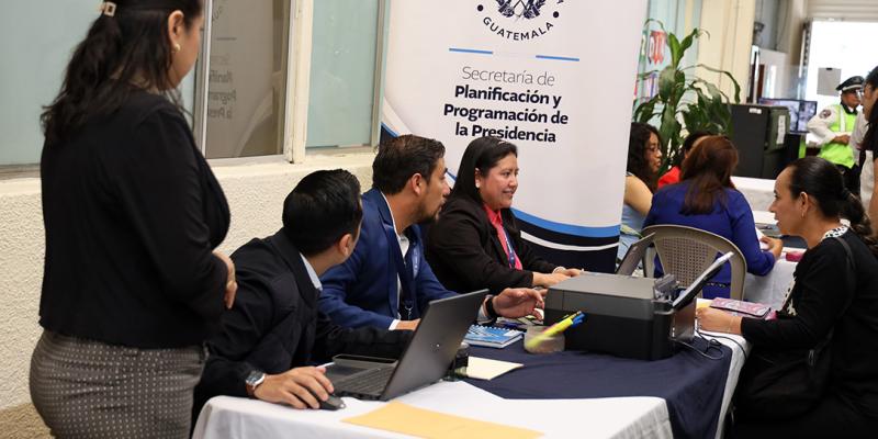 La ONSEC comenzó el acompañamiento en la sede central de la Segeplán.