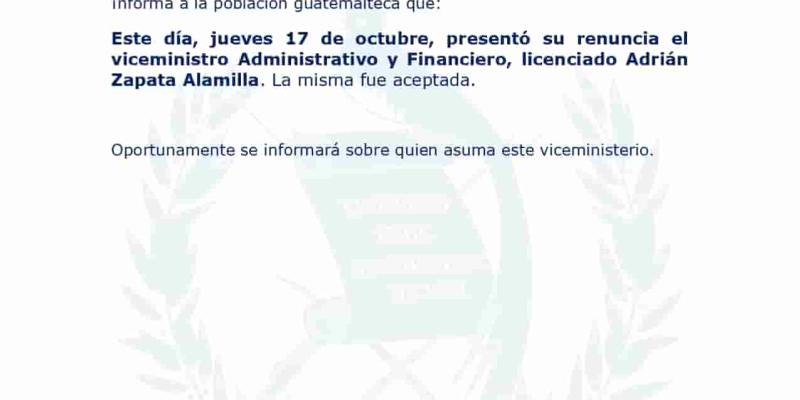 El Ministerio de Comunicaciones, Infraestructura y Vivienda (CIV) ¡nforma a la población guatemalteca que: