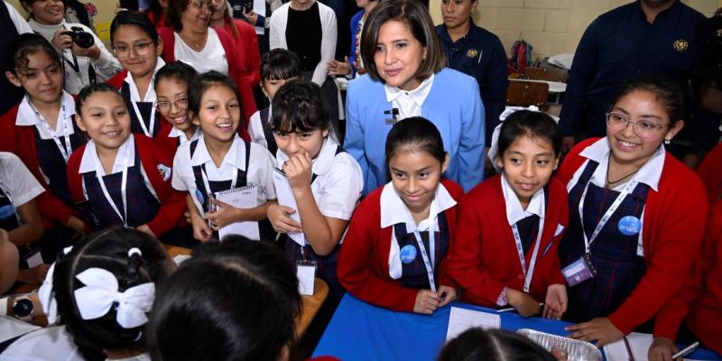 Karin Herrera, Presidenta en funciones