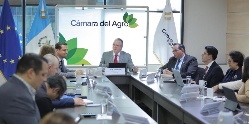 Reunidos en mesa viceministro y representantes del agro