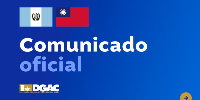 La Embajada de China (Taiwán) dona $2.5 millones para la recuperación del Aeropuerto Internacional La Aurora. 