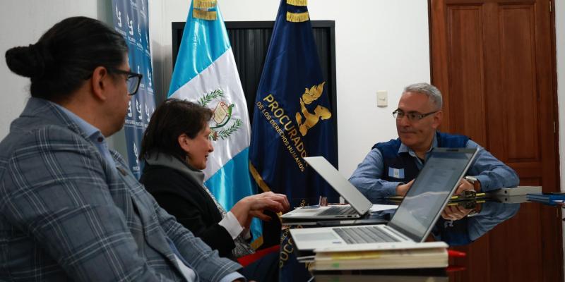 DGT y Defensoría de la PDH trabajan para brindar mejor servicio a la población