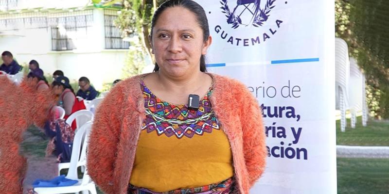 Agricultora califica con 100 puntos la variedad de maíz blanco ICTA-Altiplano