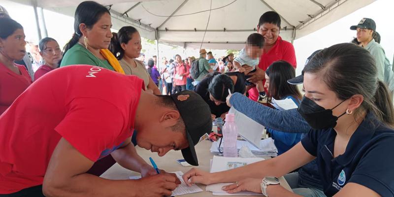 Agricultores familiares de Chiquimula, Baja Verapaz y Totonicapán reciben Bono Campesino