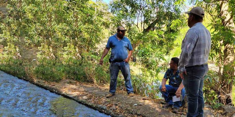 Evalúan áreas potenciales para sistema de riego en Quezaltepeque, Chiquimula