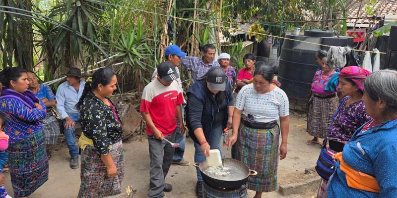 Impulsan el cultivo de alimentos y el consumo responsable en Rabinal