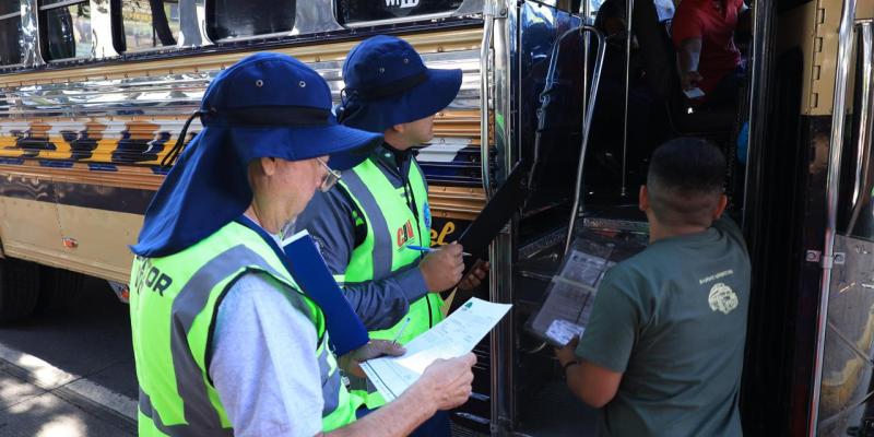 La DGT garantizó la seguridad de los usuarios del transporte extraurbano durante Semana Santa