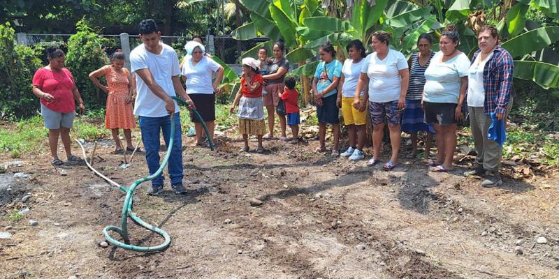 La apuesta por la agricultura familiar y la nutrición son los huertos comunitarios