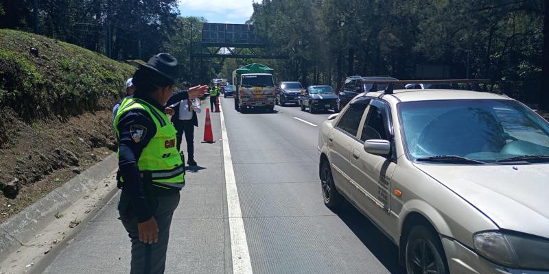Operativos buscan prevenir hechos de tránsito durante el retorno de veraneantes