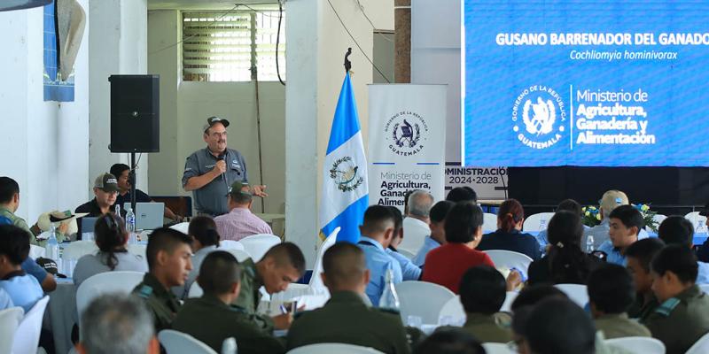 Capacitan a ganaderos y estudiantes para combatir el Gusano Barrenador del Ganado