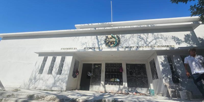 Renovación de escuela impulsa la dignificación educativa en Flores, Petén 