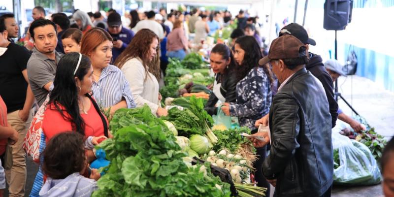 Feria del Agricultor en la capital un éxito en la promoción de la economía local