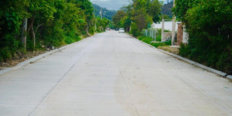 Entregan nuevo tramo carretero en Monjas.