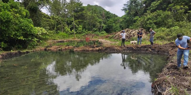 Fortalecen producción artesanal de tilapia en Poptún, Petén