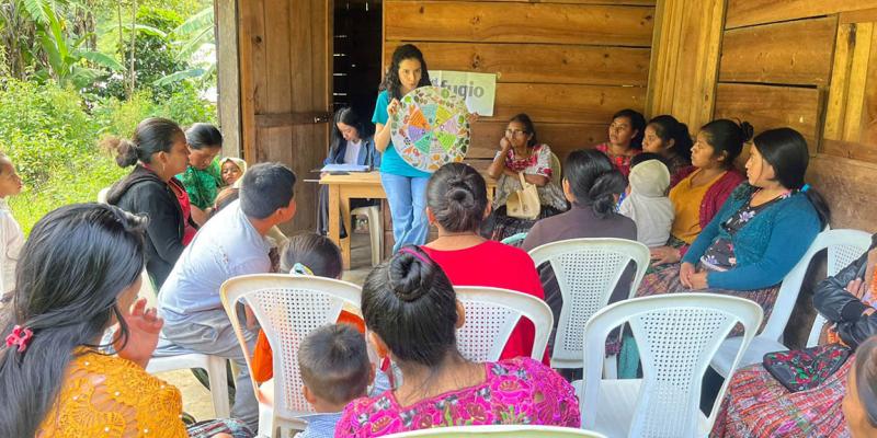 Impulsan educación alimentaria para mujeres rurales de Baja Verapaz