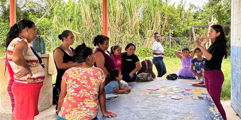 Promueven alimentación saludable en comunidades de Puerto Barrios