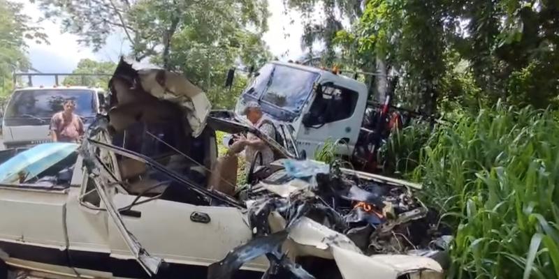 Accidente en Izabal deja una persona fallecida; Provial regula el tránsito en la zona