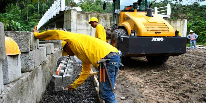 Ya casi está listo el nuevo puente Ixtacapa en Suchitepéquez