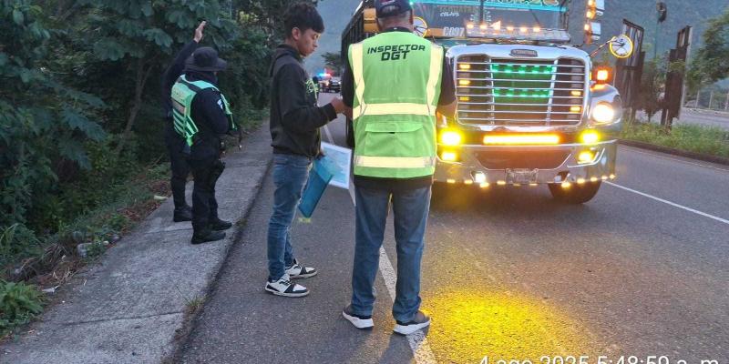 Kilómetro 65, punto de control: reforzamos la legalidad en la vía