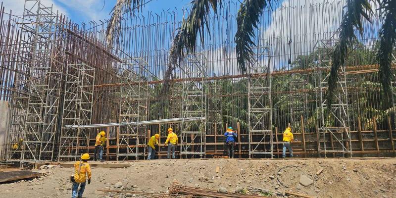 Así avanza la construcción del puente que transformará la movilidad de San Marcos 
