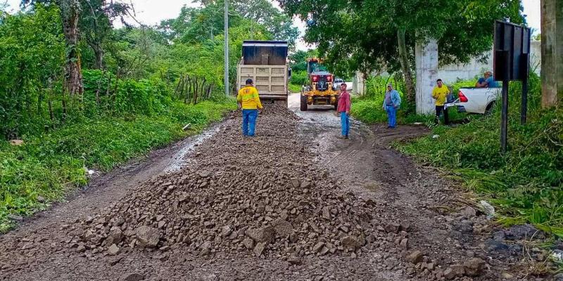 Covial trabaja en la Ruta Nacional 18 para mejorar la movilidad en Chiquimula