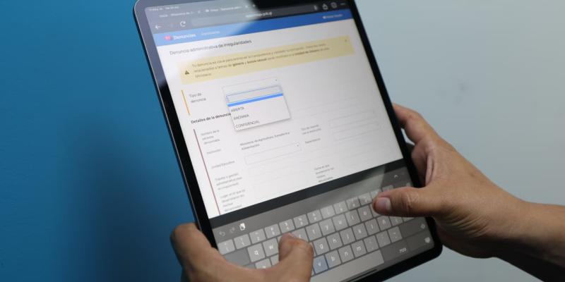 Sistema de Denuncia Administrativa de Irregularidades fortalece la transparencia institucional