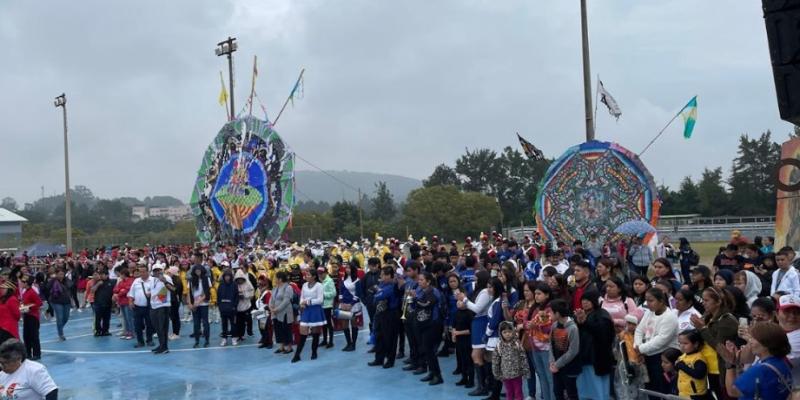 Barriletes Gigantes en el Parque Erick Barrondo