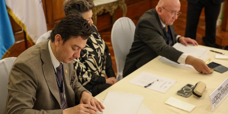 Firma de convenio