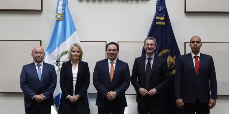 El Ministro Marco Antonio Villeda fortalece cooperación con la Unión Europea para el combate al crimen organizado