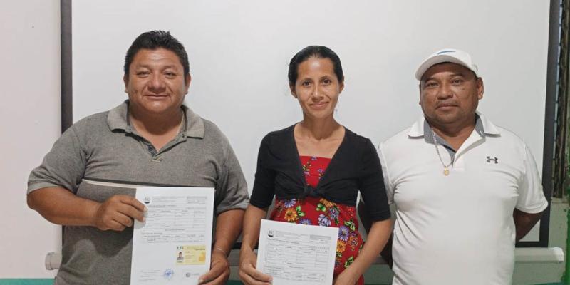 Entregan REGAPI a productores apícolas de San Andrés