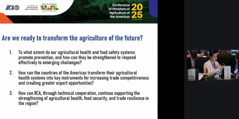 Exponen avances de país en bioeconomía y sanidad agropecuaria en Conferencia Regional