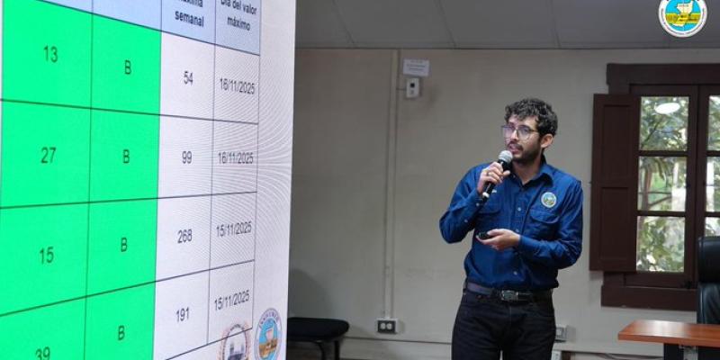 Reunión semanal en INSIVUMEH: seguimiento a las condiciones climáticas y geofísicas del país