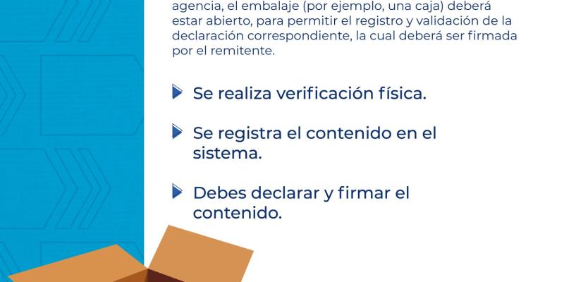 Correos reactiva el envío de pequeños paquetes hacia Estados Unidos