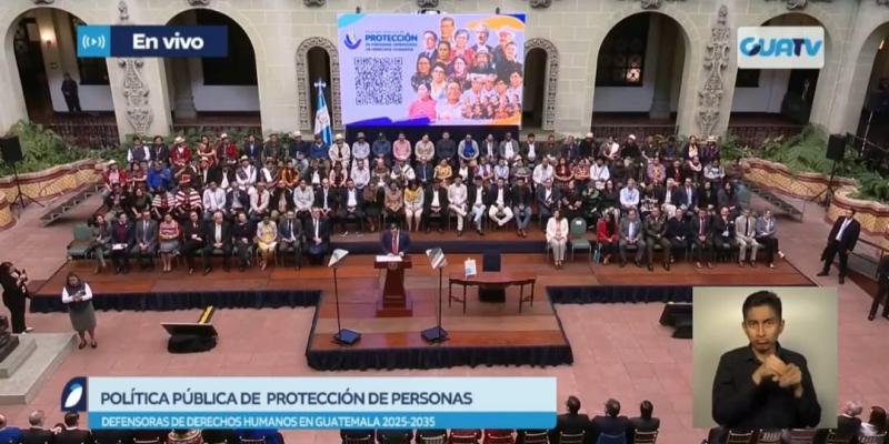 Presentan Política Pública de Protección de Personas Defensoras de Derechos Humanos