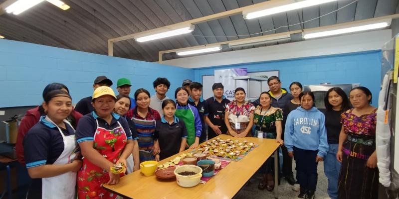 El MCD promueve en Quiché la identidad gastronómica. 
