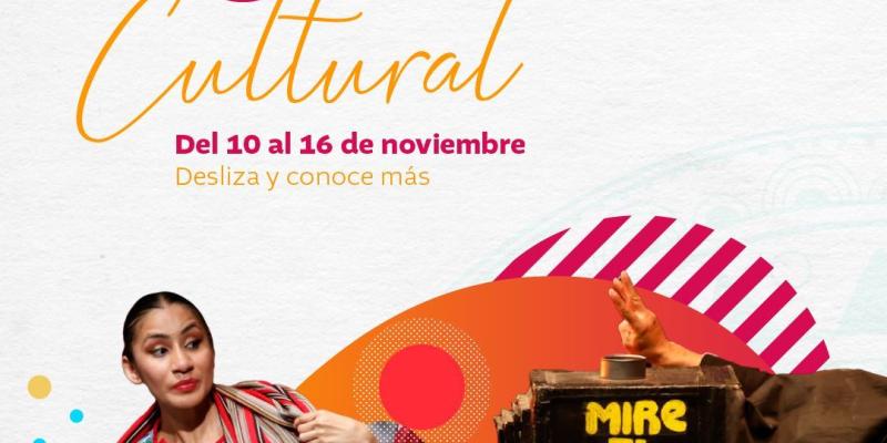 Agenda cultural 10 al 16 de noviembre
