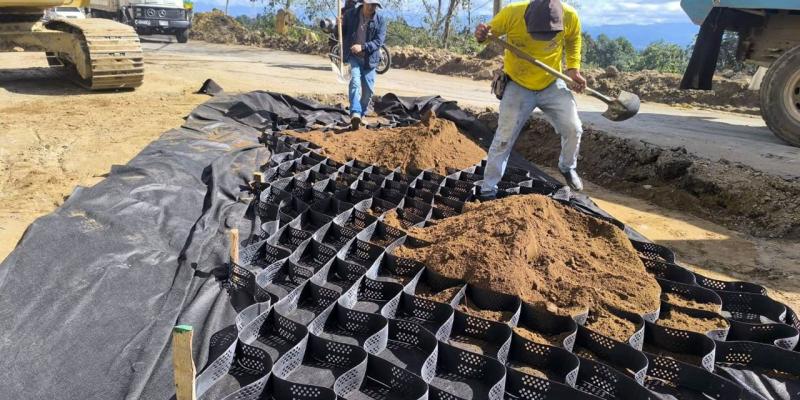 Covial recupera tramo hundido entre Totonicapán y Huehuetenango