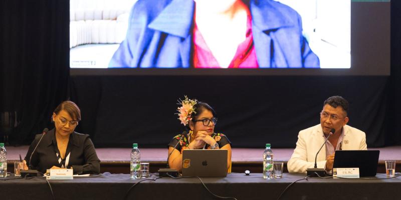 Iliana Peña, subsecretaria de SEGEPLAN, representó a Guatemala en el evento internacional.