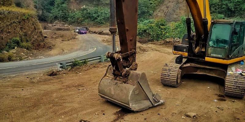 Más de 4,000 m³ de derrumbes removidos en la ruta Palín – Santa María de Jesús