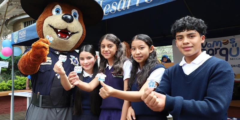 Provialín conquista a las niñas y niiños de Guatemala y les enseña seguridad vial con diversión