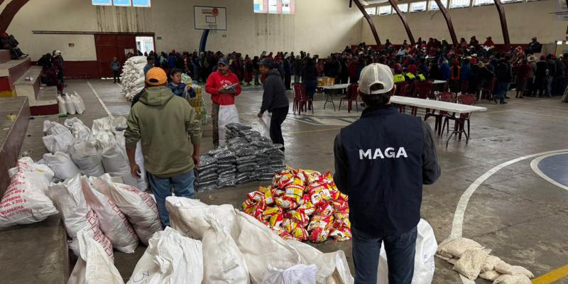 Asistencia alimentaria llega a más familias