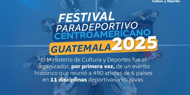Historia en el Festival Paradeportivo Centroamericano Guatemala 2025