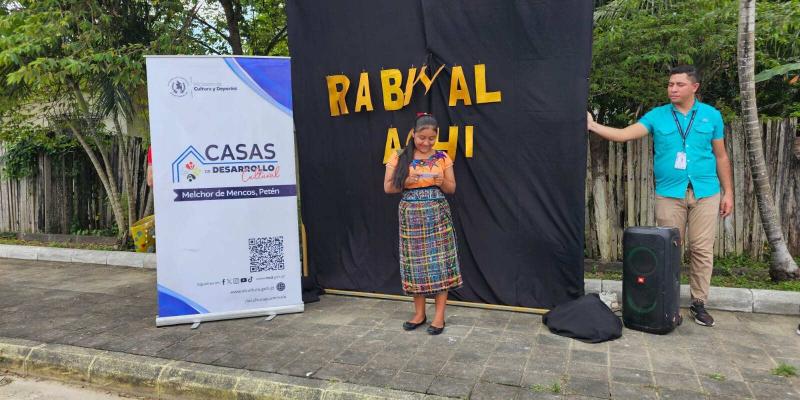 Casa de Desarrollo Cultural de Petén impulsa la preservación de la danza del Rabinal Achi