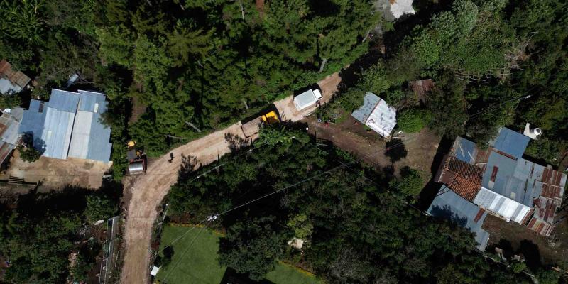 Mejoramos los caminos rurales de Jalapa en beneficio de más de 2,500 familias