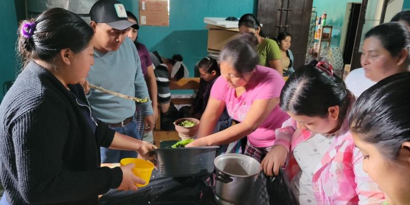 Fertilizantes agroecológicos hacen crecer las hortalizas de Chiquimula